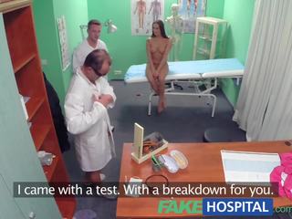 FakeHospital Young medico rises to the big occasion with hot patient