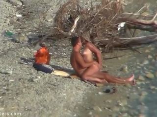 Great Duo Enjoy Good adult movie Time At Nudist Beach Spycam