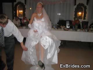 Real fabulous Brides Upskirts!