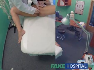 Fakehospital expert frees loveballs deep in pussy