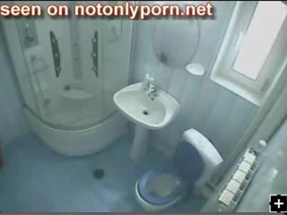 2787 - pleasant Brunette Teen Peeing On Hidden Toile